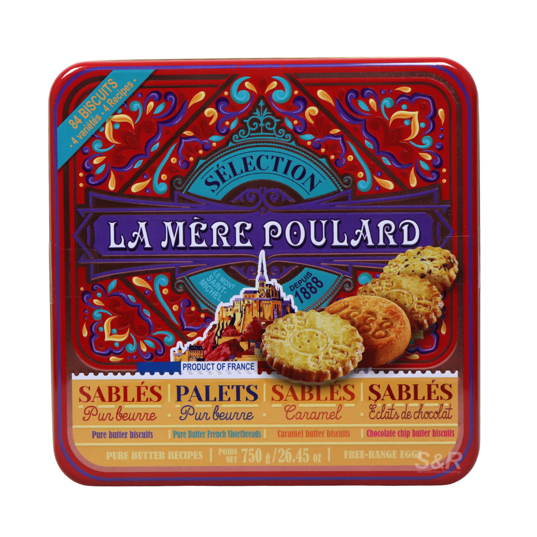 La Mere Poulard Assorted Biscuits 750g